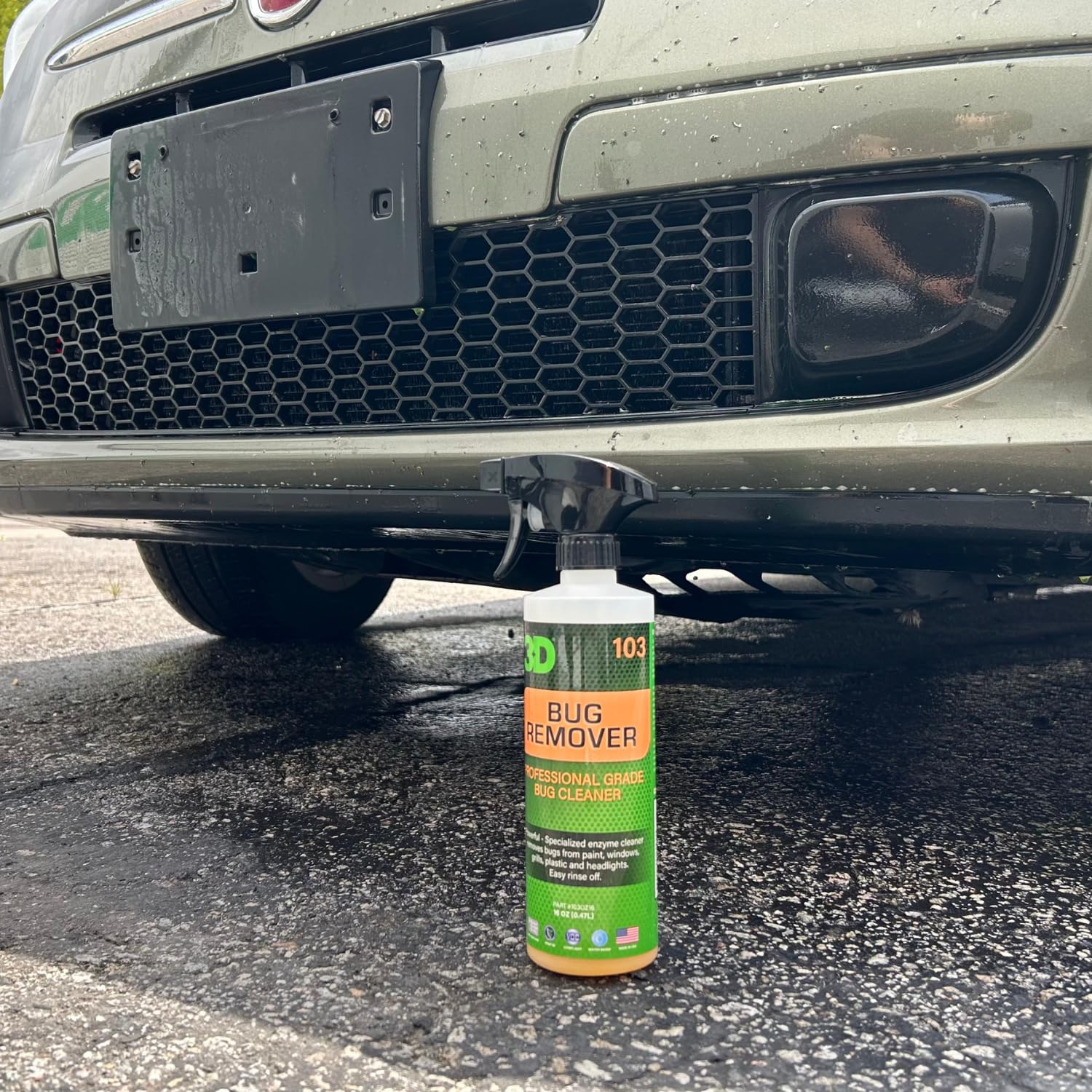 3D Bug Remover - All Purpose Exterior Cleaner & Degreaser to Wipe Away Bugs on Plastic, Rubber, Metal, Chrome, Aluminum, Windows & Mirrors, Suitable for use on Car Paint, Wax & Clear Coat - Image 8